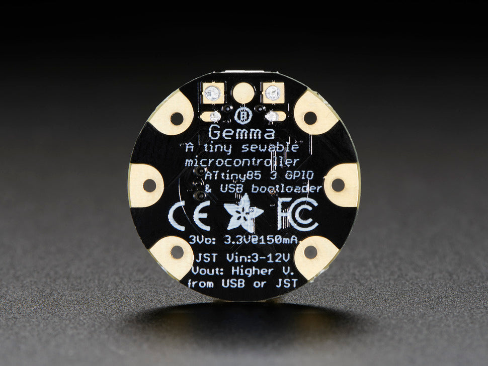 Adafruit GEMMA V2 - Miniature wearable electronic platform