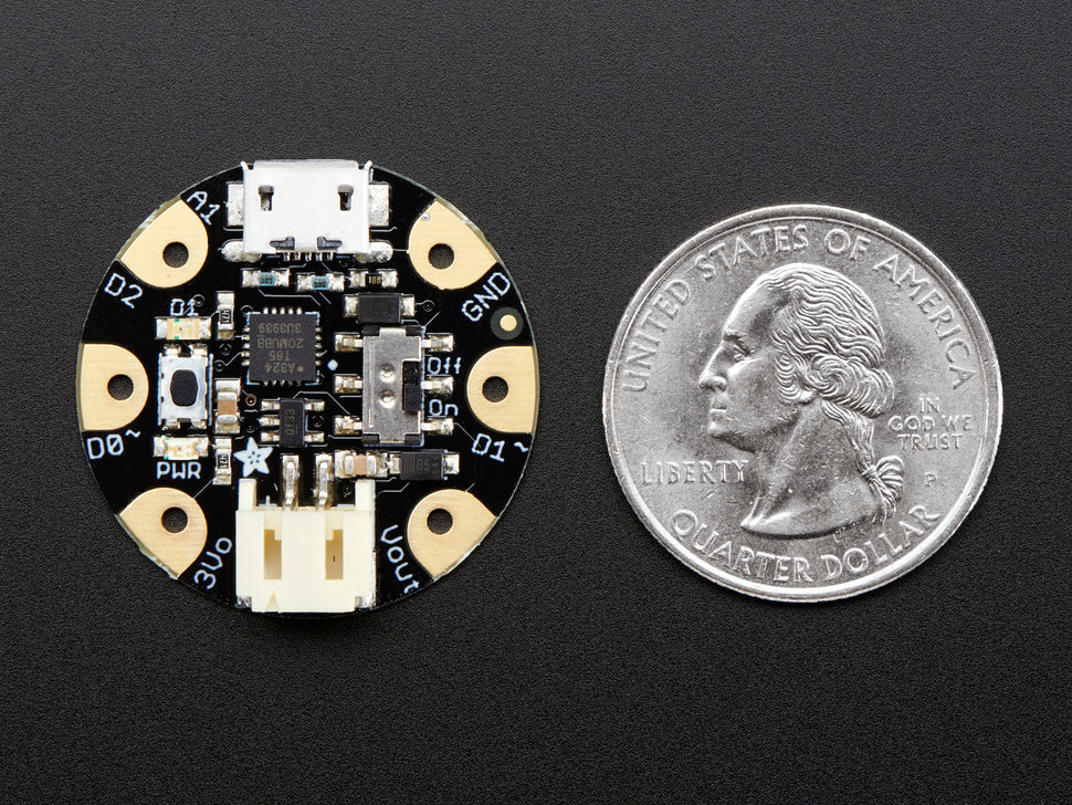 Adafruit GEMMA V2 - Miniature wearable electronic platform