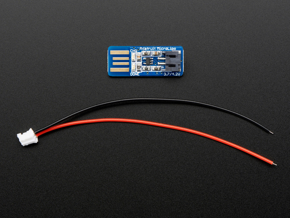 Adafruit Micro Lipo - USB LiIon/LiPoly charger - v1