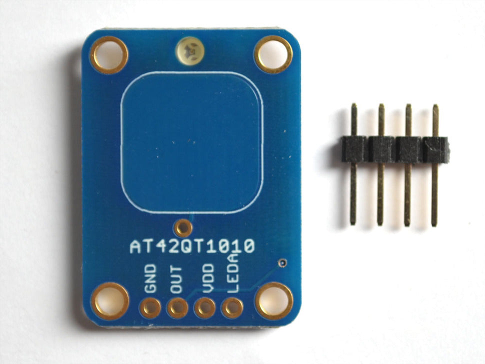 Standalone Momentary Capacitive Touch Sensor Breakout - AT42QT1010