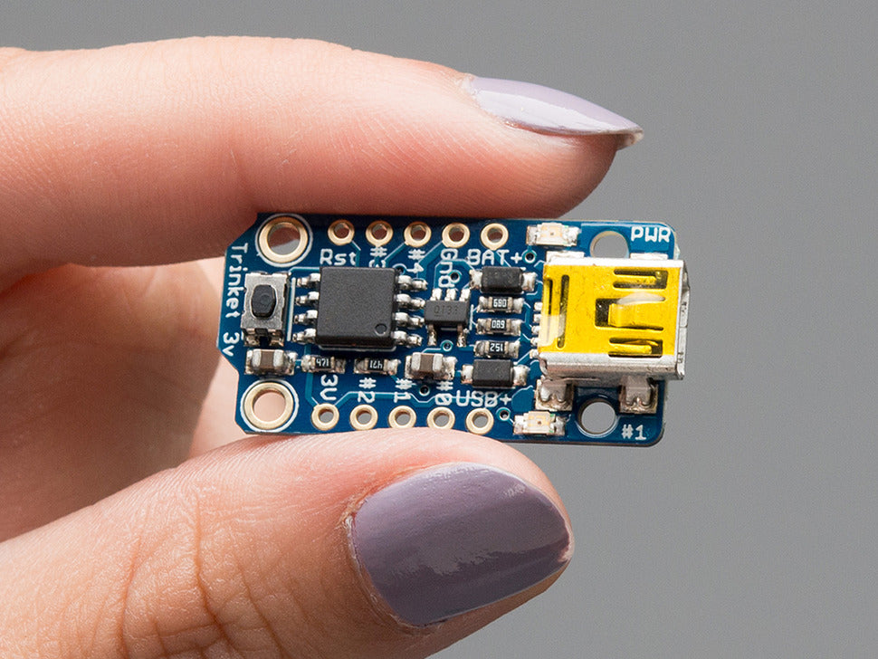 Adafruit Trinket - Mini Microcontroller - 3.3V Logic