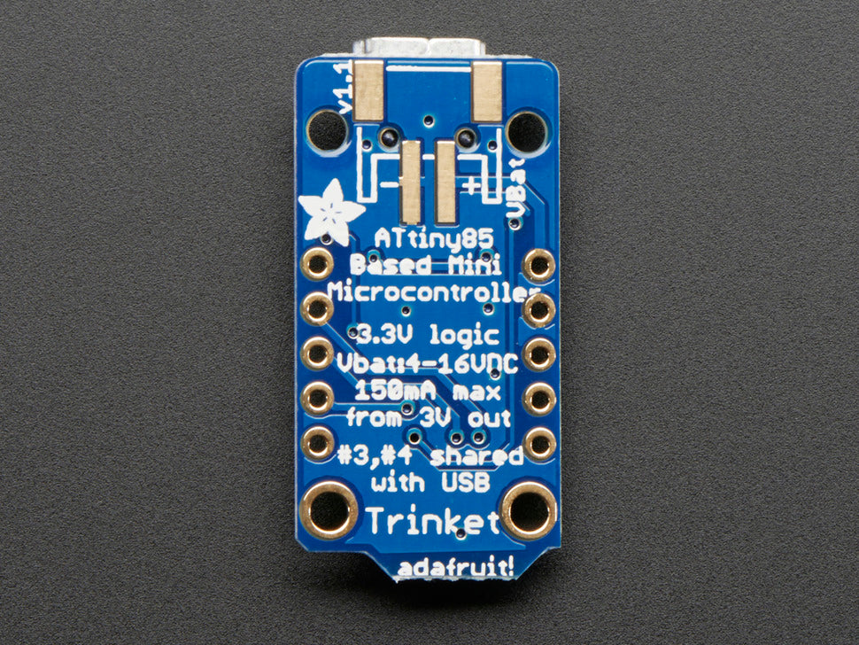 Adafruit Trinket - Mini Microcontroller - 3.3V Logic