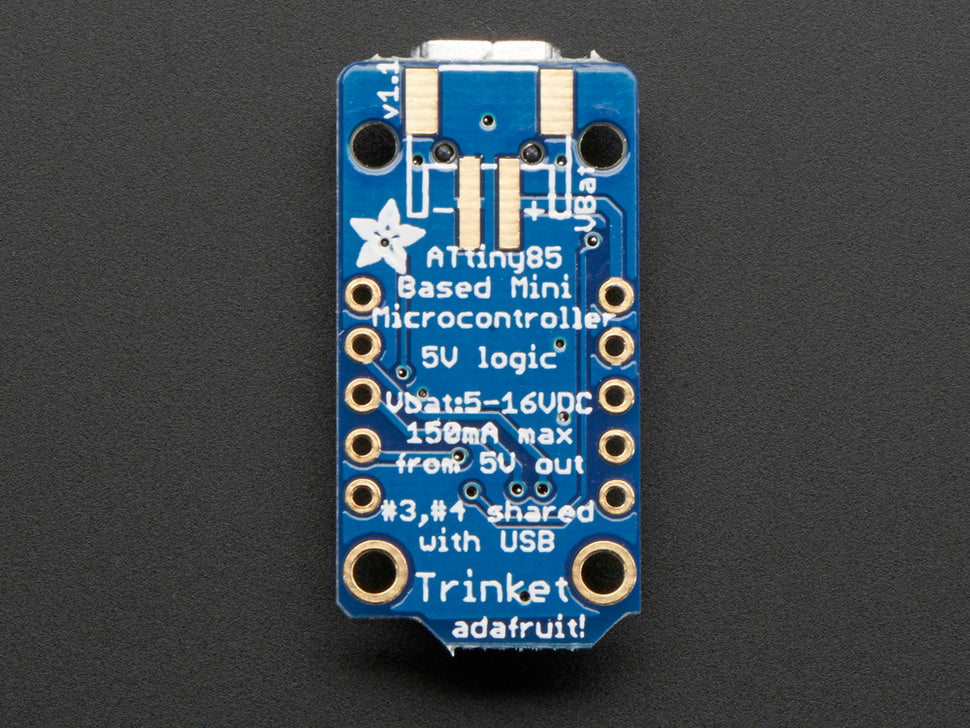 Adafruit Trinket - Mini Microcontroller - 5V Logic