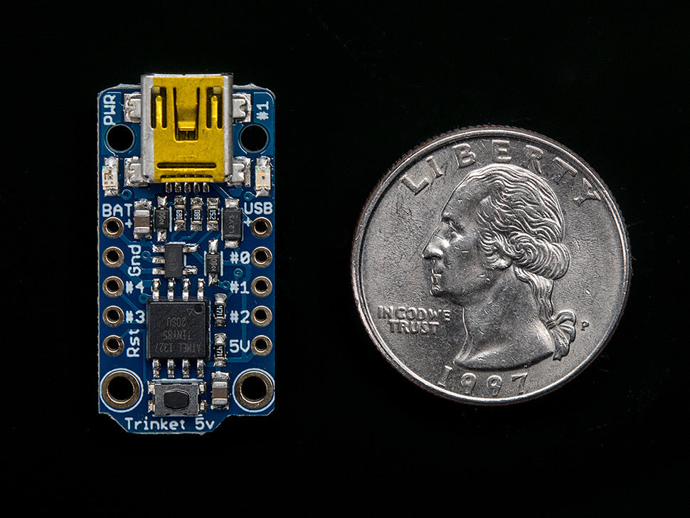Adafruit Trinket - Mini Microcontroller - 5V Logic