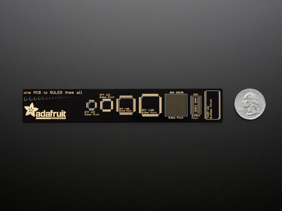 Adafruit PCB Ruler v2 - 6"