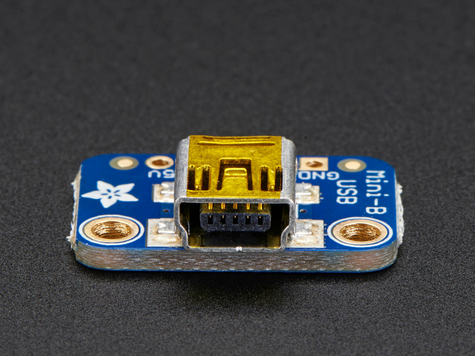 USB Mini-B Breakout Board