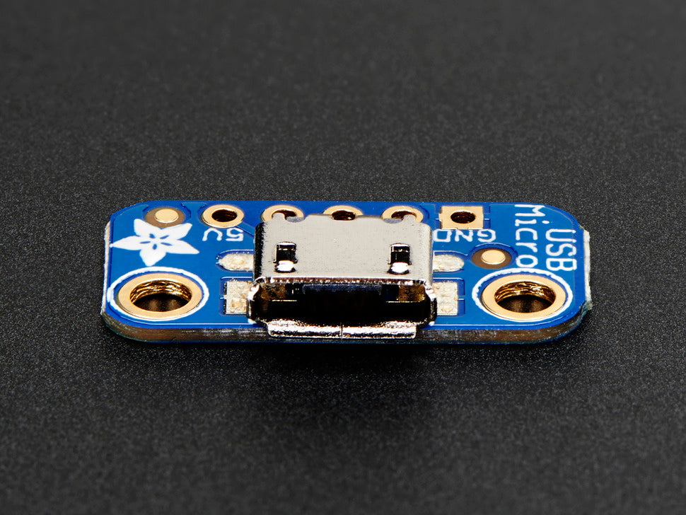 USB Micro-B Breakout Board