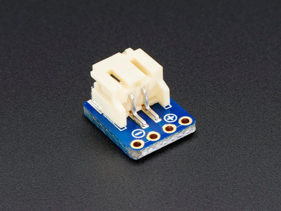 JST-PH 2-Pin SMT Right Angle Breakout Board