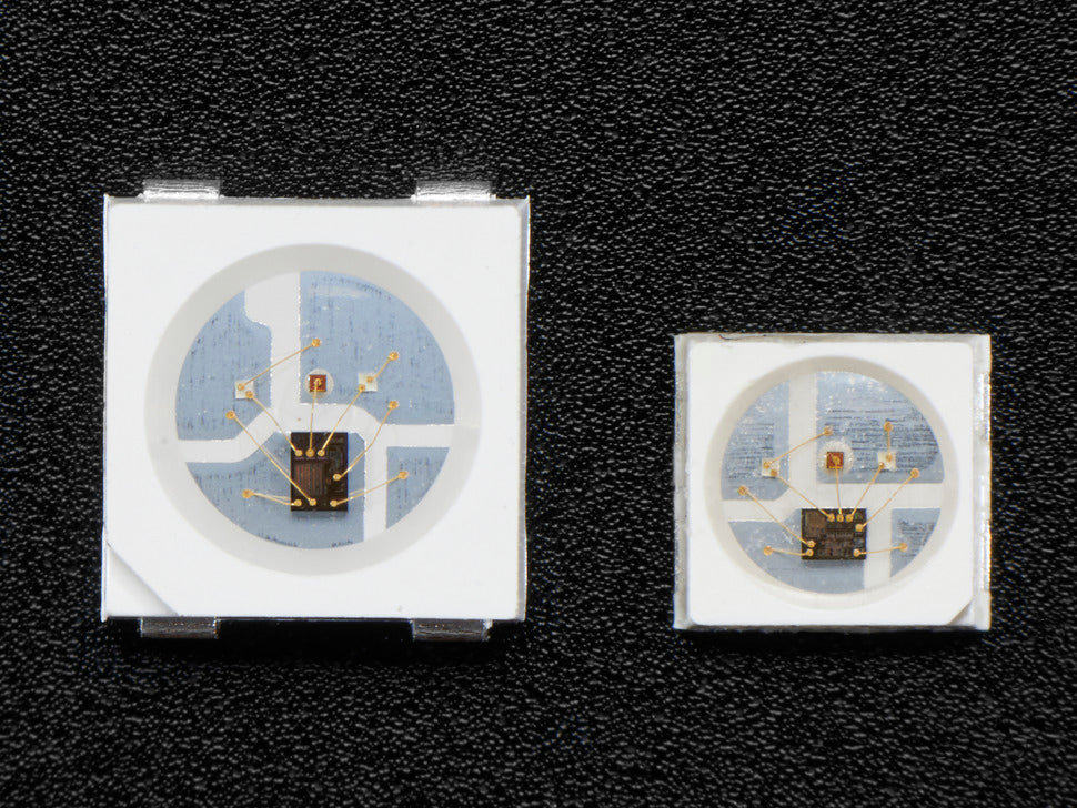 NeoPixel Mini 3535 RGB LEDs w/ Integrated Driver Chip - White - Pack of 10