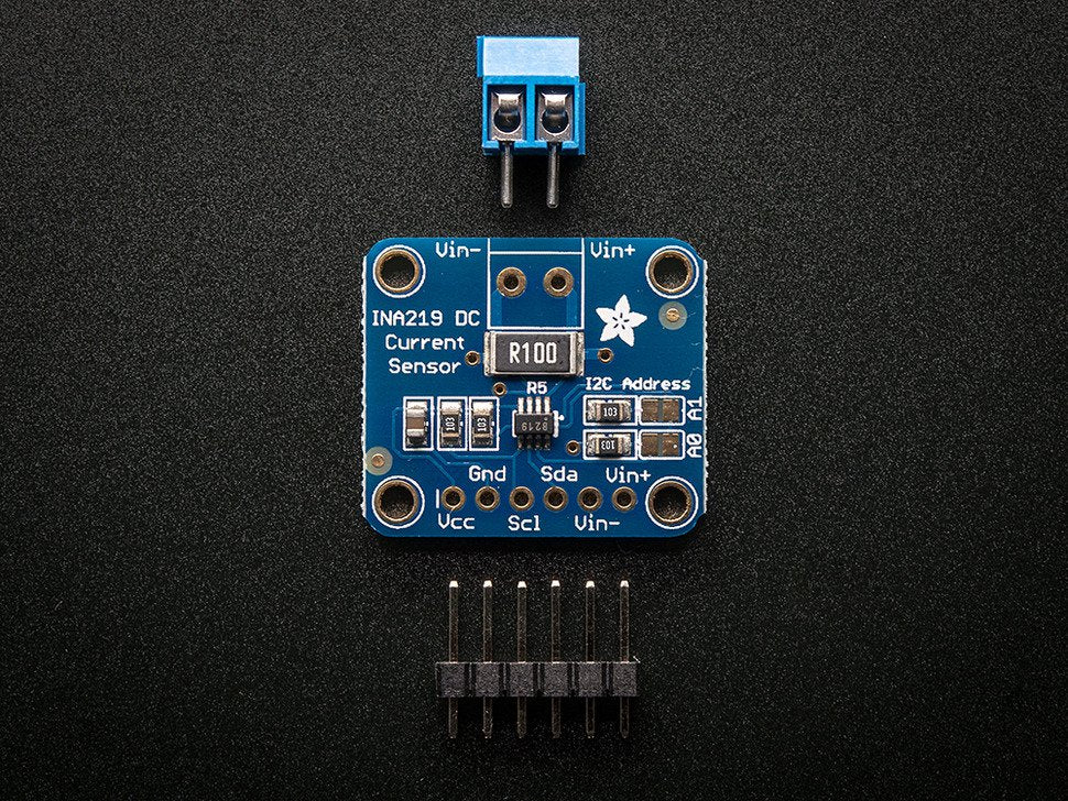 INA219 High Side DC Current Sensor Breakout - 26V ±3.2A Max