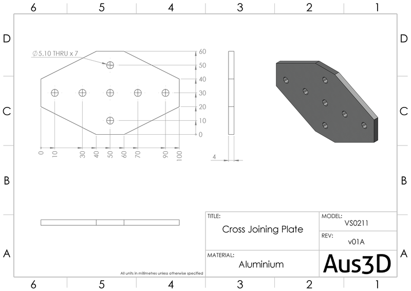 Cross Joining Plate