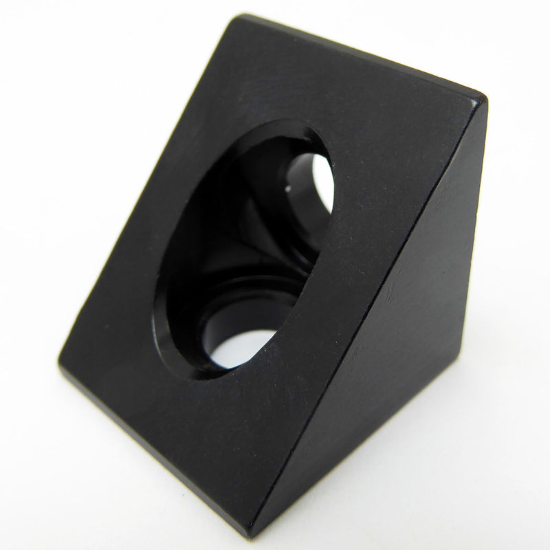 Black Angle Corner Connector