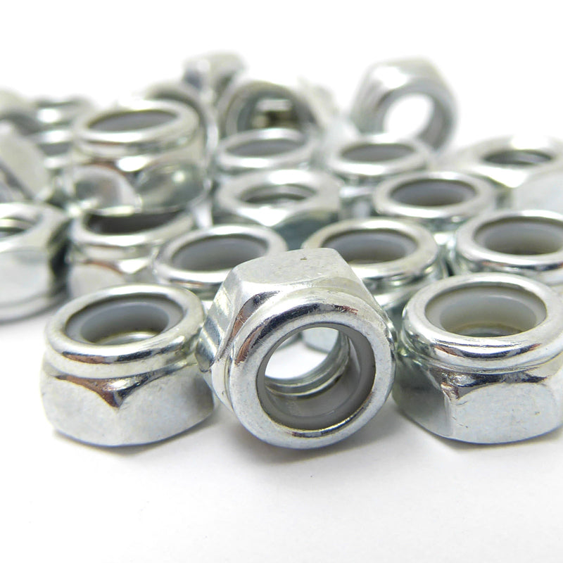 M5 Hex Locknuts (25 Pack)