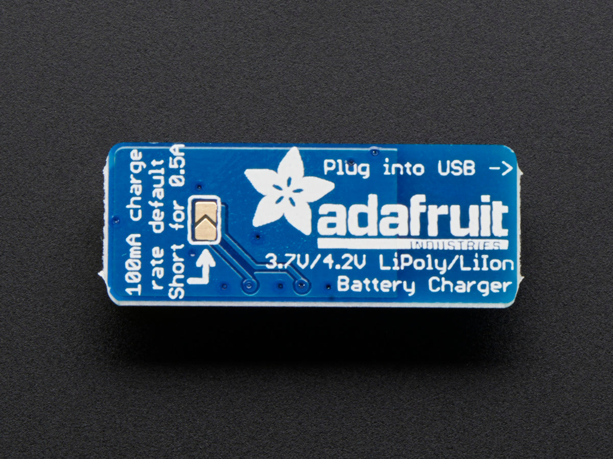 Adafruit Micro Lipo - USB LiIon/LiPoly charger - v1