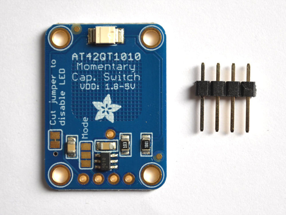 Standalone Momentary Capacitive Touch Sensor Breakout - AT42QT1010