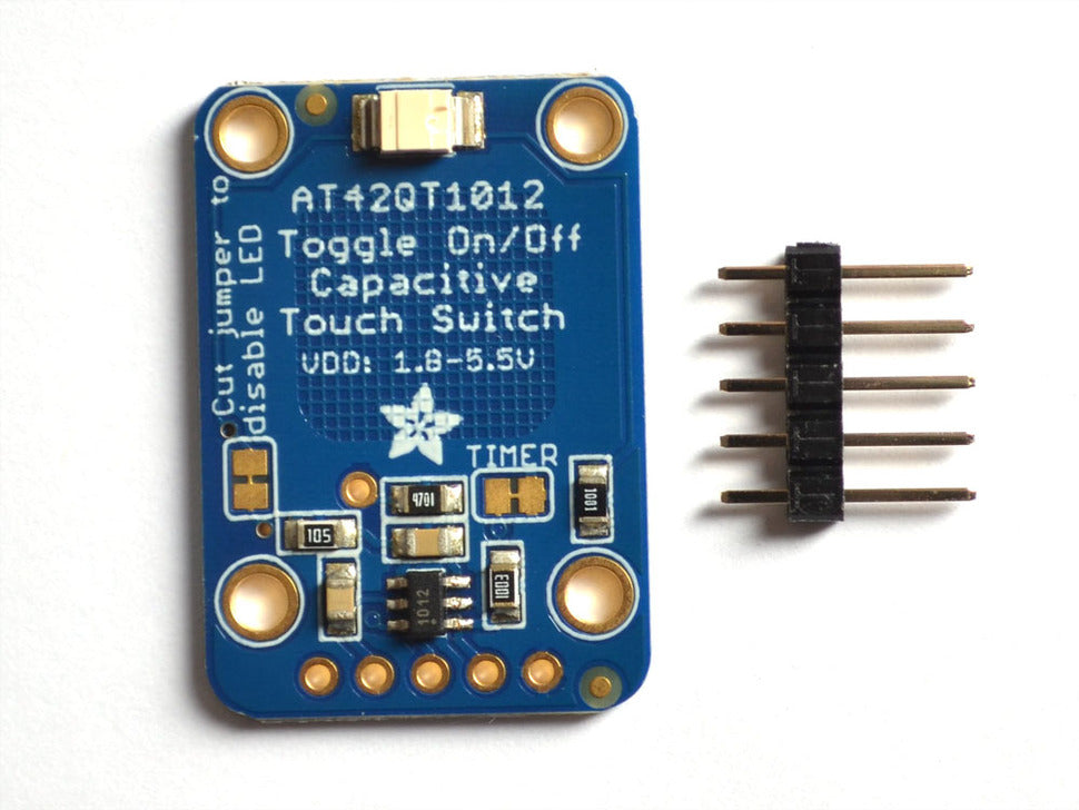Standalone Toggle Capacitive Touch Sensor Breakout - AT42QT1012